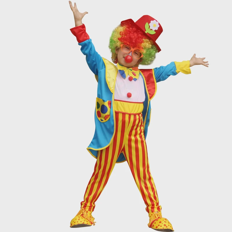 clown costume halloween kids (4)