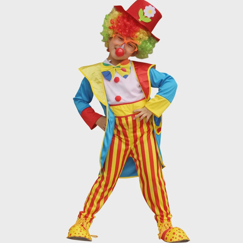 clown costume halloween kids (6)