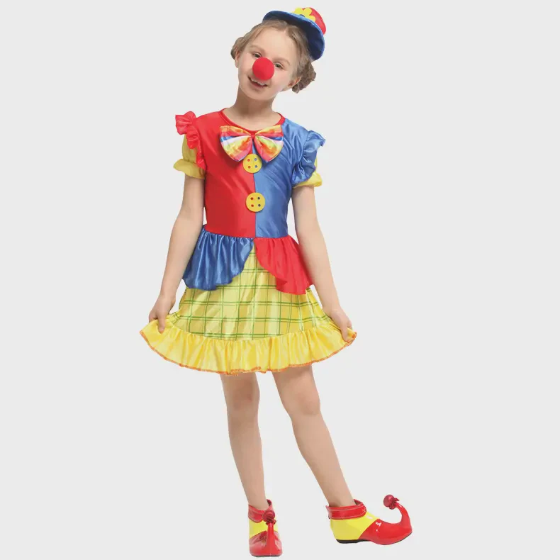 clown costume halloween kids(1)