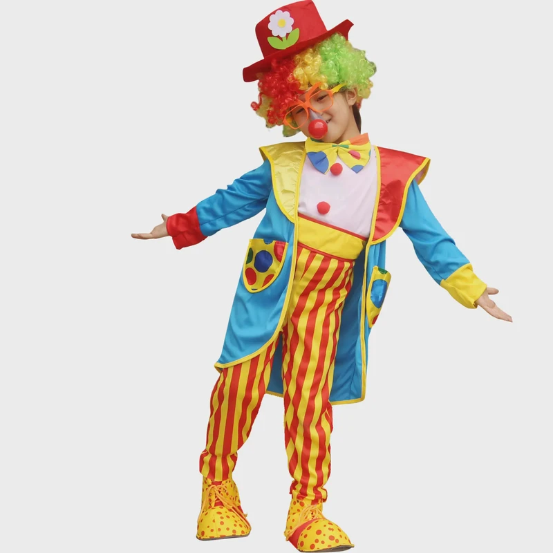 clown costume halloween kids (1)