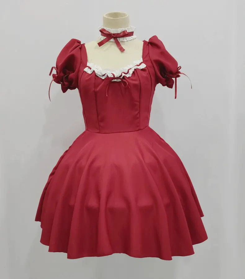 anime cosplay maid dress15