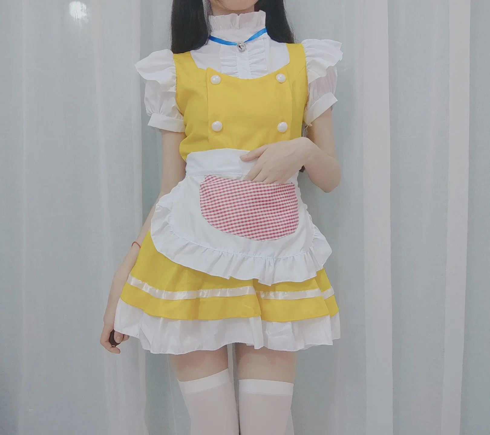 sweet anime maid costume6
