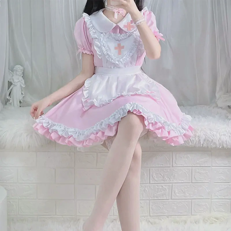 anime character red cross maid costume18