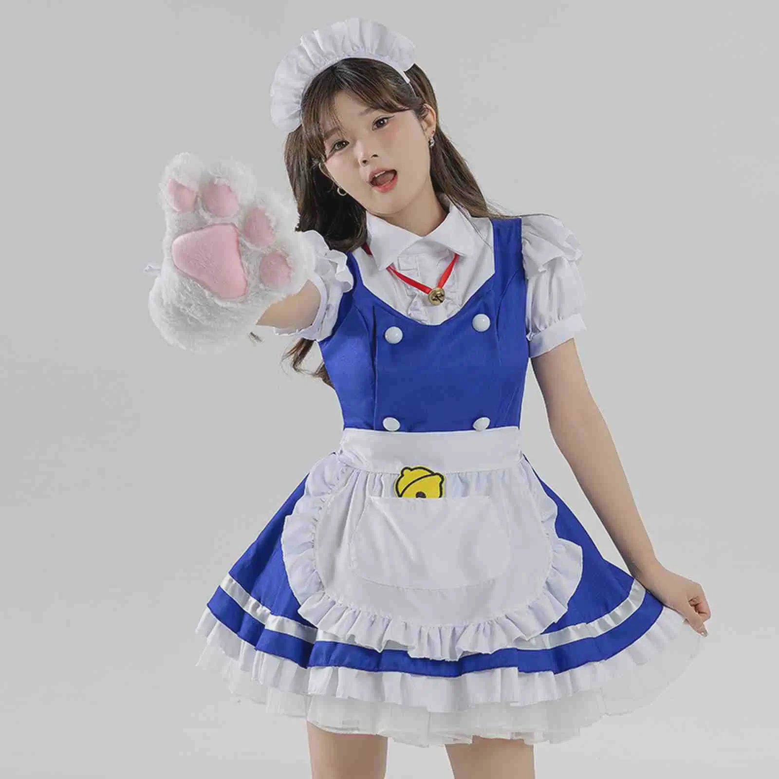 sweet anime maid costume2