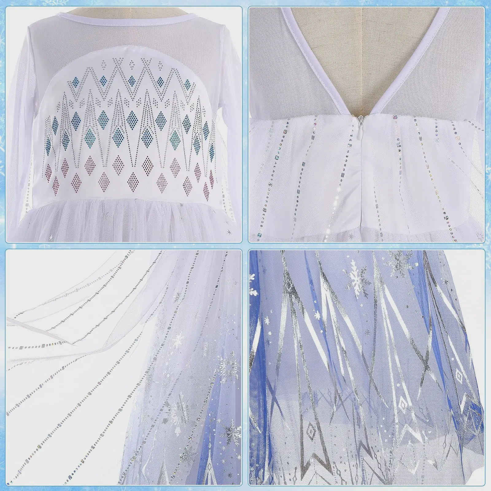 Frozen-style dress (4)