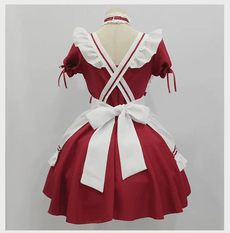 anime cosplay maid dress16