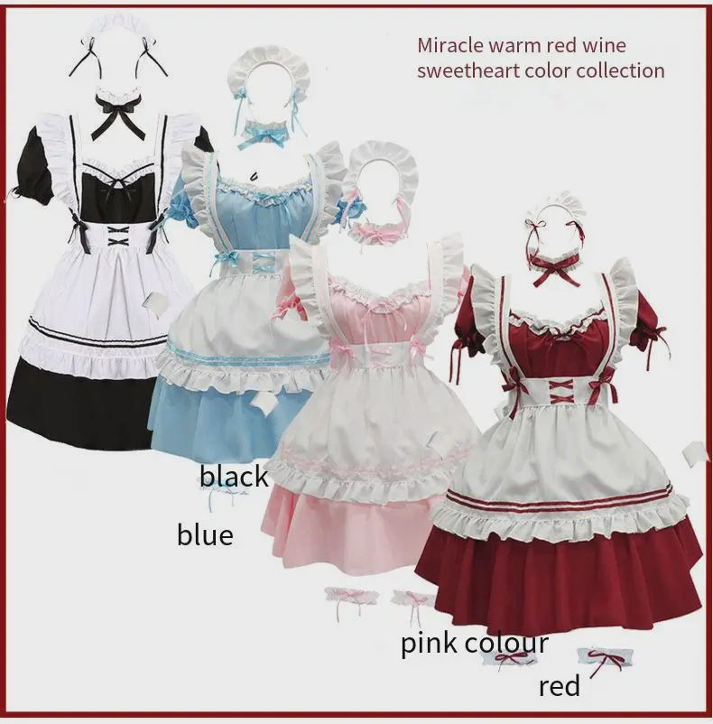 anime cosplay maid dress6