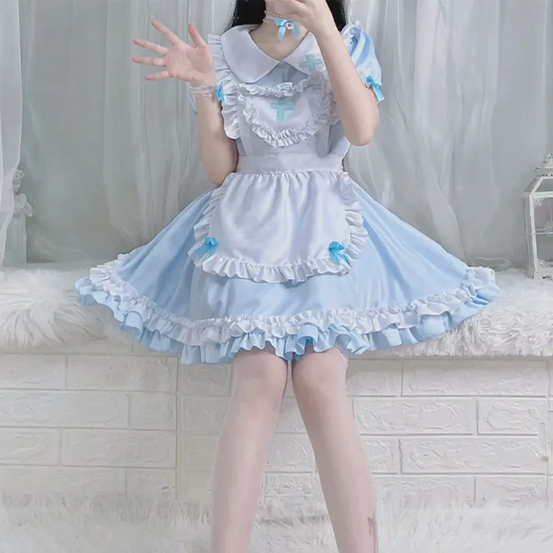 anime character red cross maid costume23