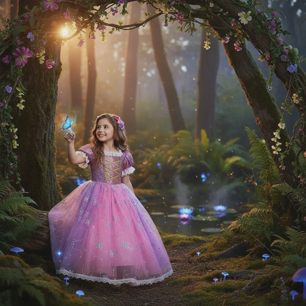 glowing tulle dress2