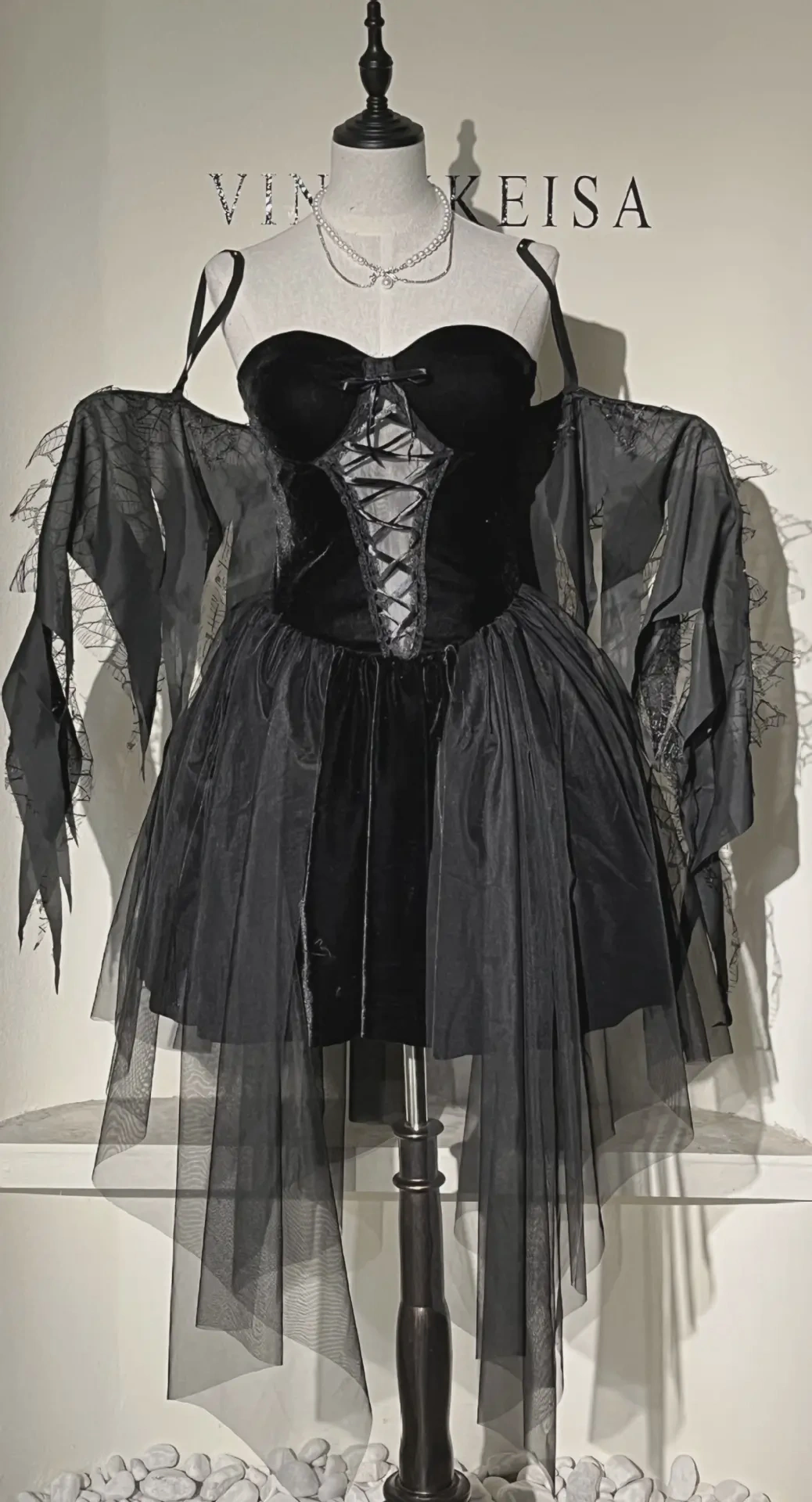 gothic party dress17
