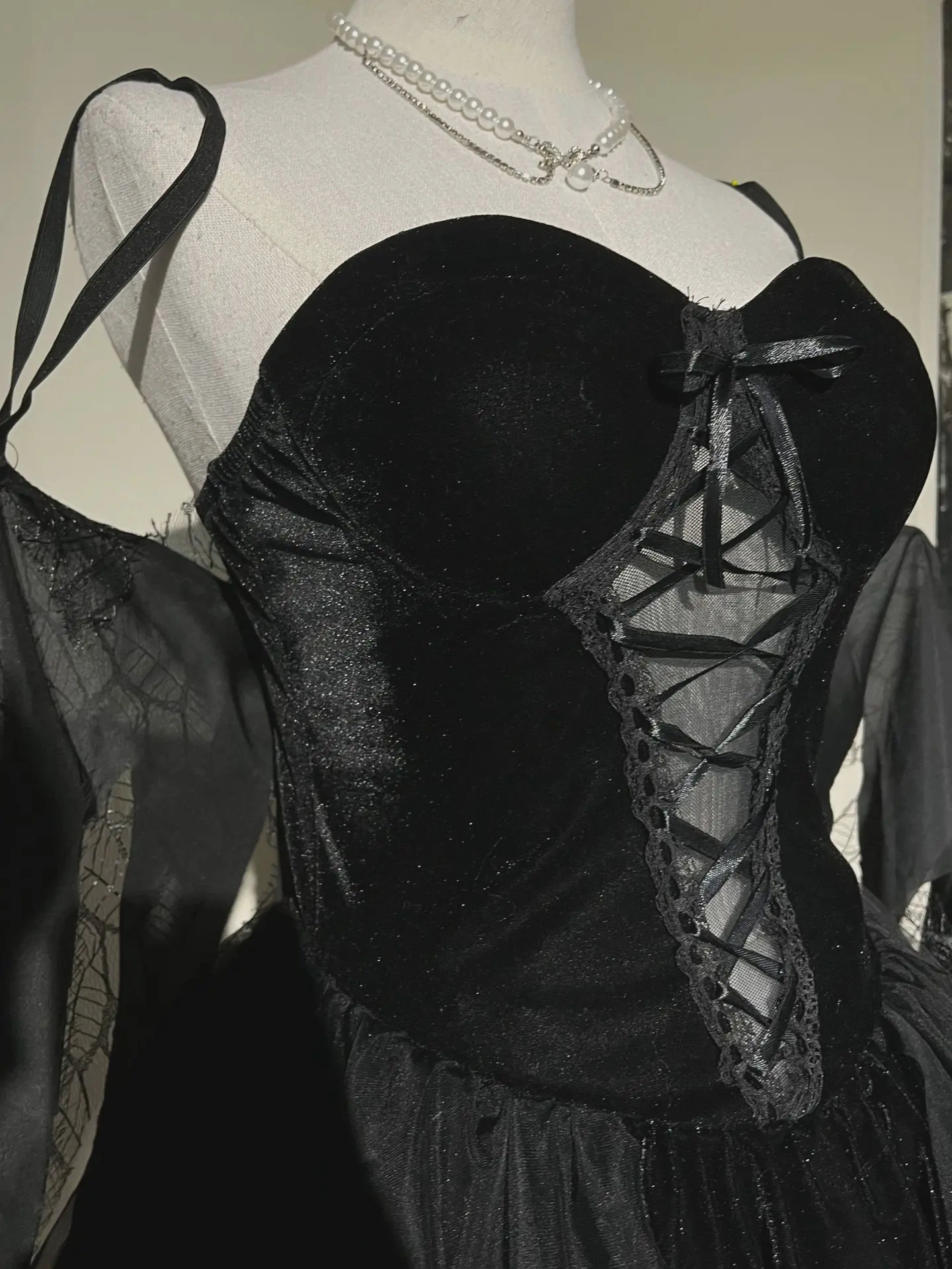 gothic party dress19