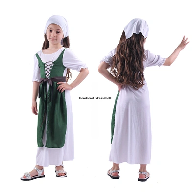 Children's Medieval-Style Performance Costumes