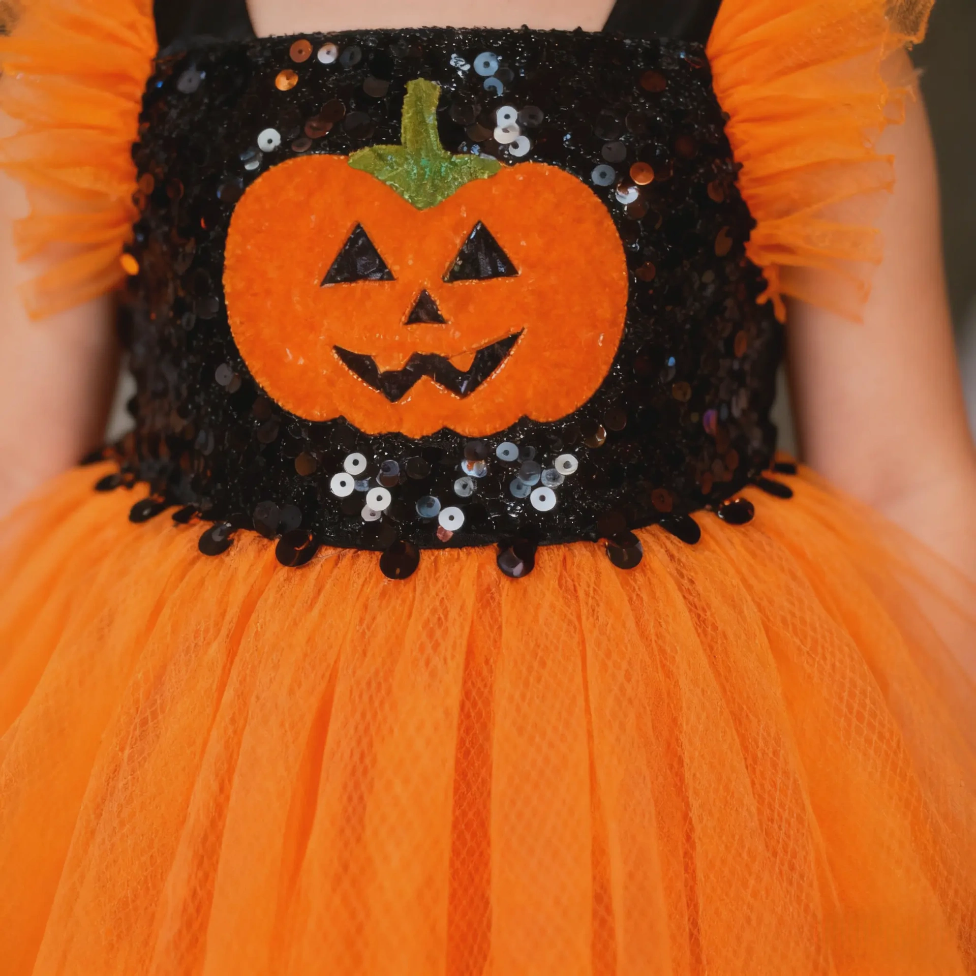 Kid's Pumpkin Dress2