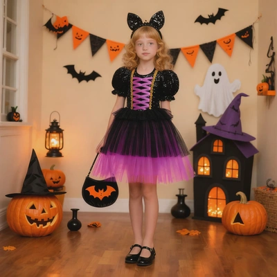Halloween Princess Dress Set