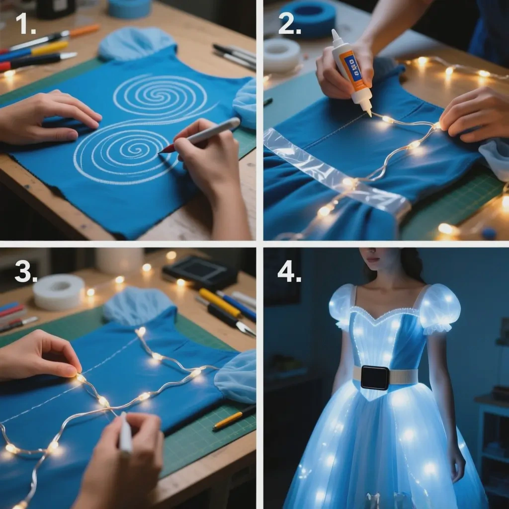 princess costume DIY hack
