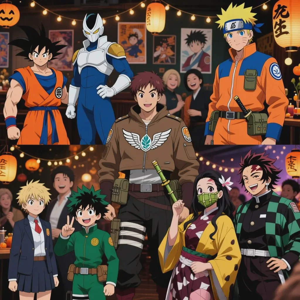 anime halloween costumes