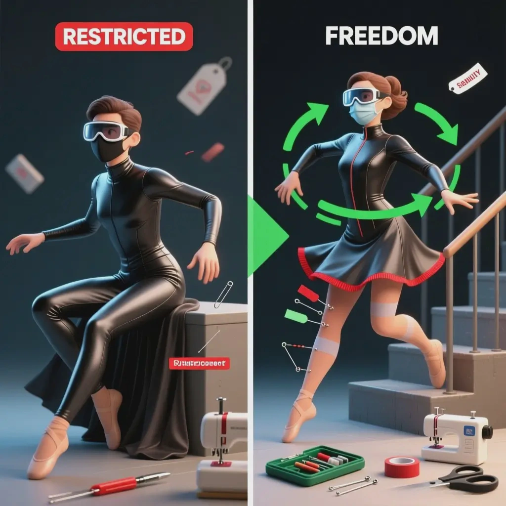 DIY comfortable costume