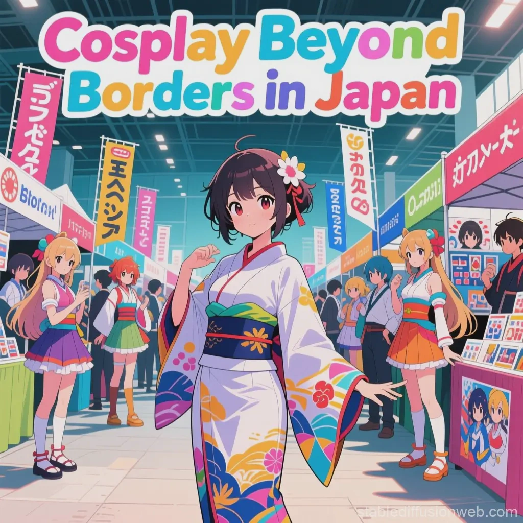 Japanese cosplayers