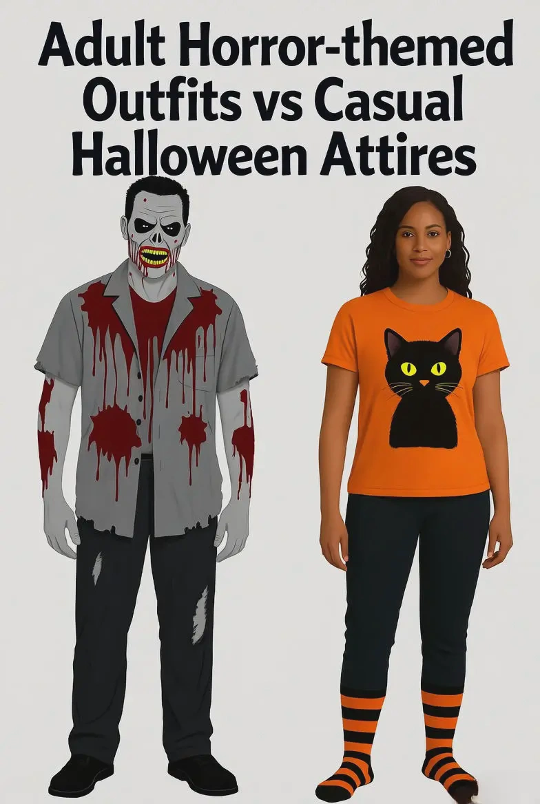 adult horror - themed outfits