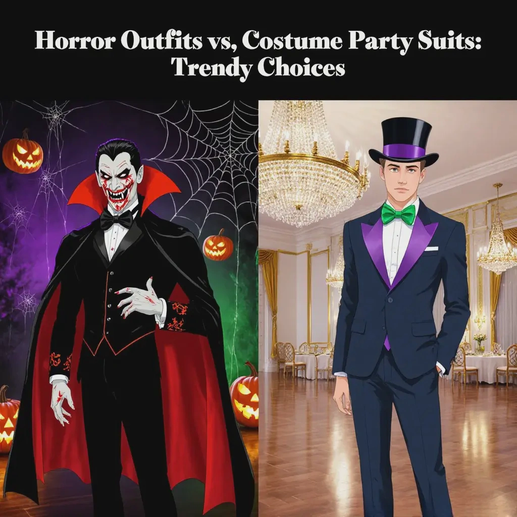 adult horror - themed outfits