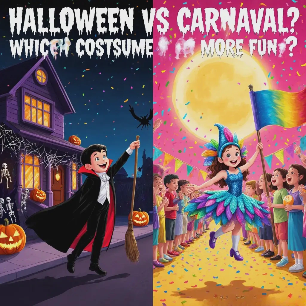 Halloween children's performance costume