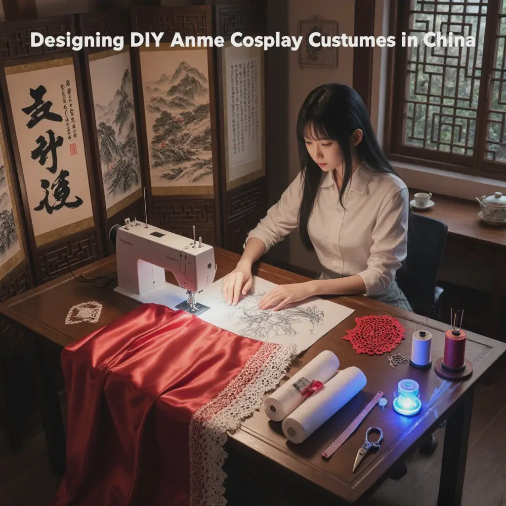 DIY anime cosplay costume