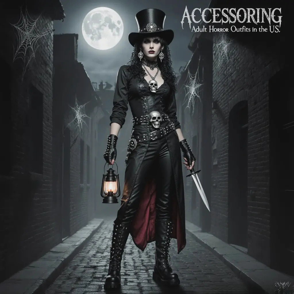 adult horror - themed outfit