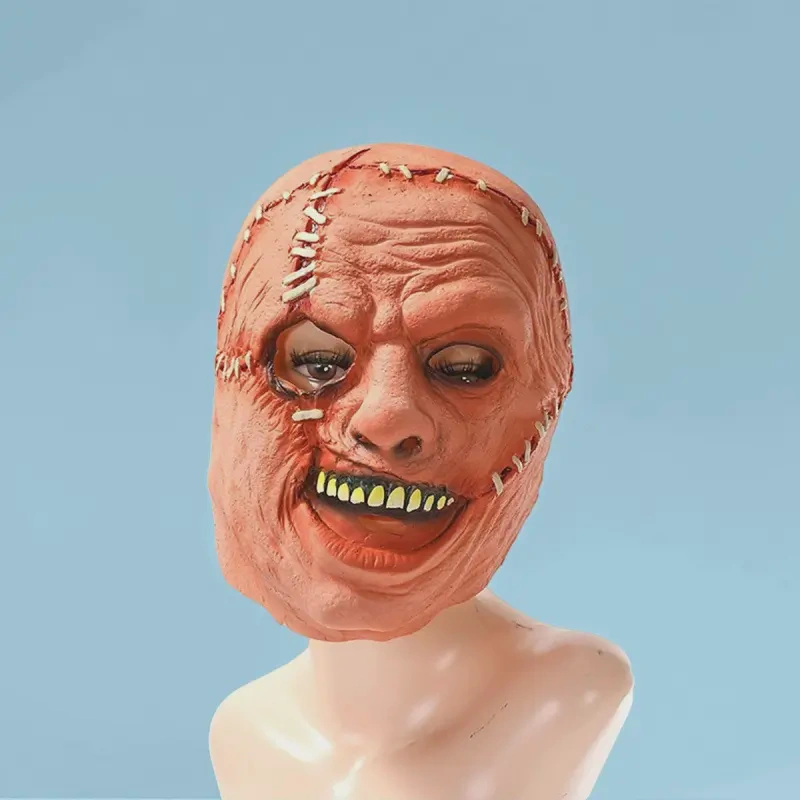 Funny Horror Scar Demon Latex Mask
