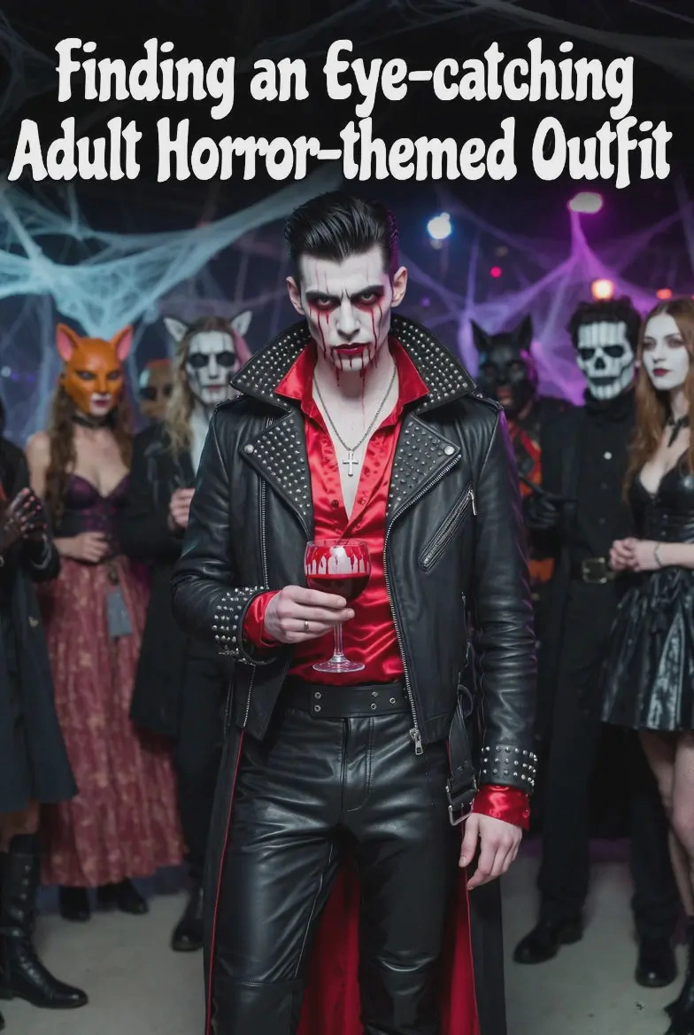 adult horror - themed outfit