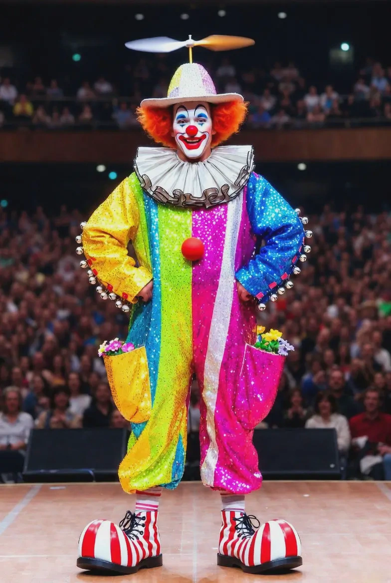 clown performance costume