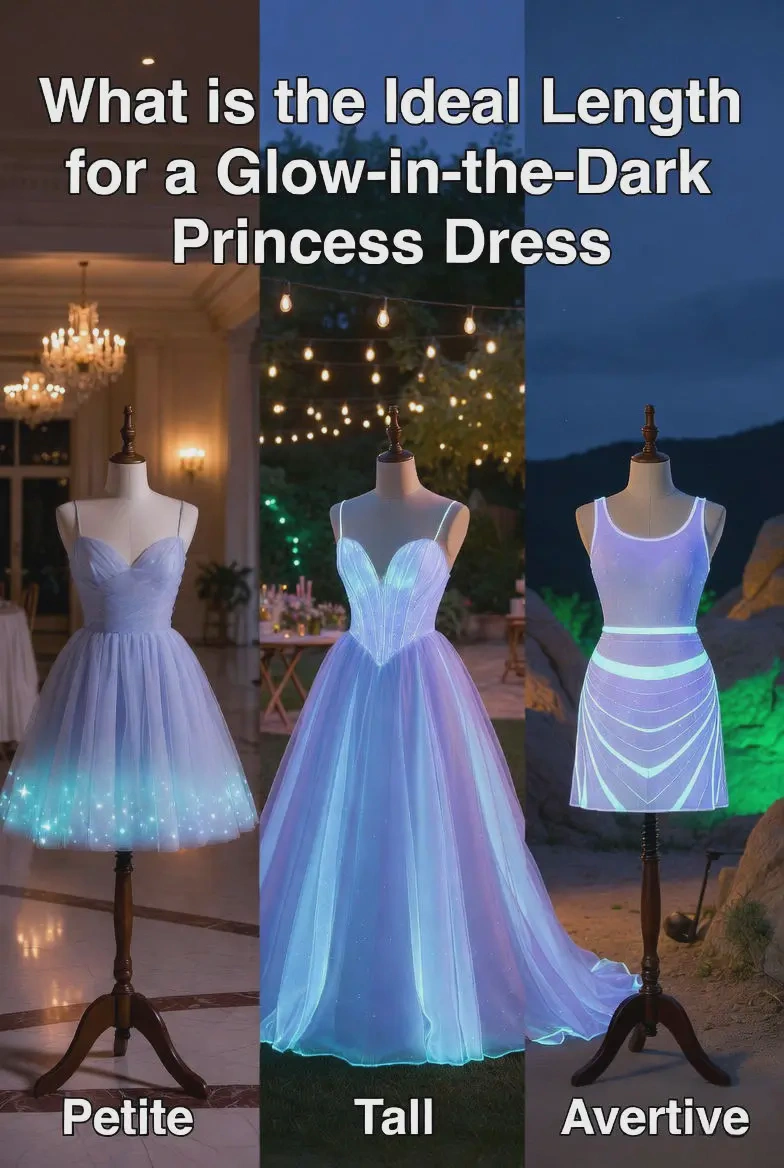 glow - in - the - dark princess dress