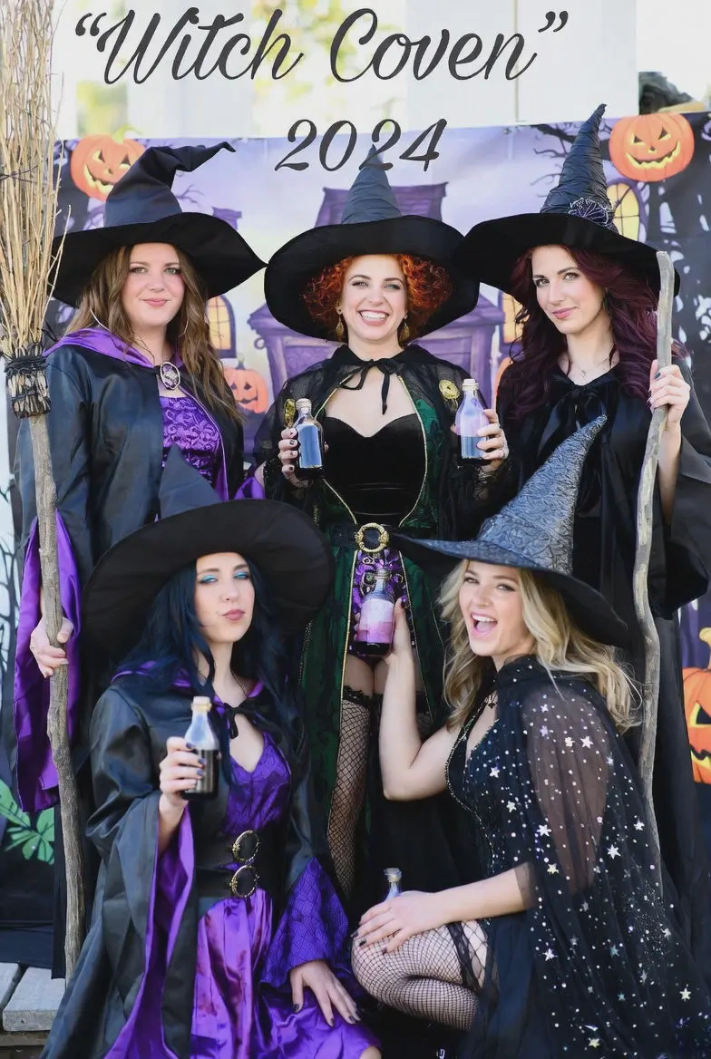 group witch costumes