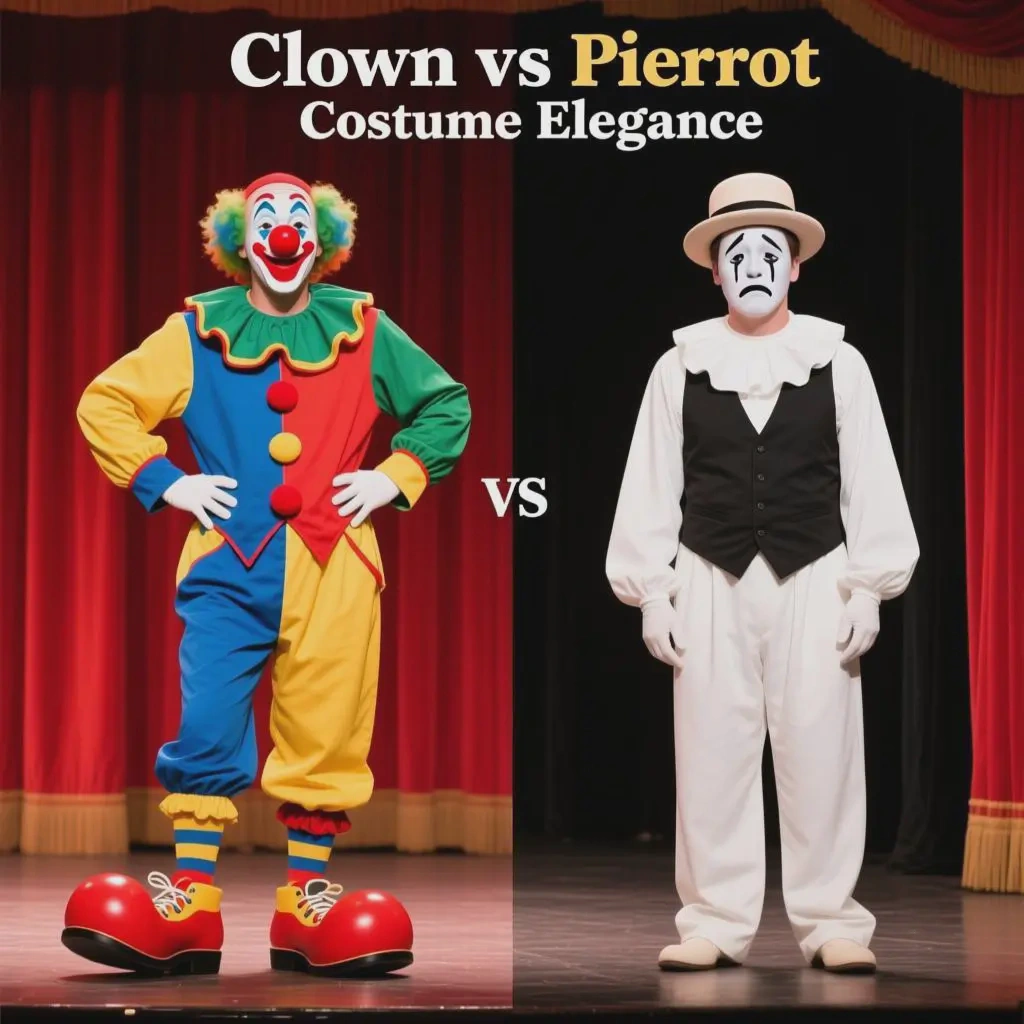 clown performance costume(1)