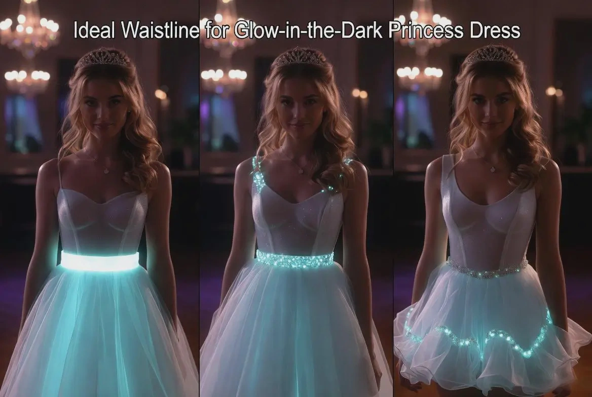 glow - in - the - dark princess dress