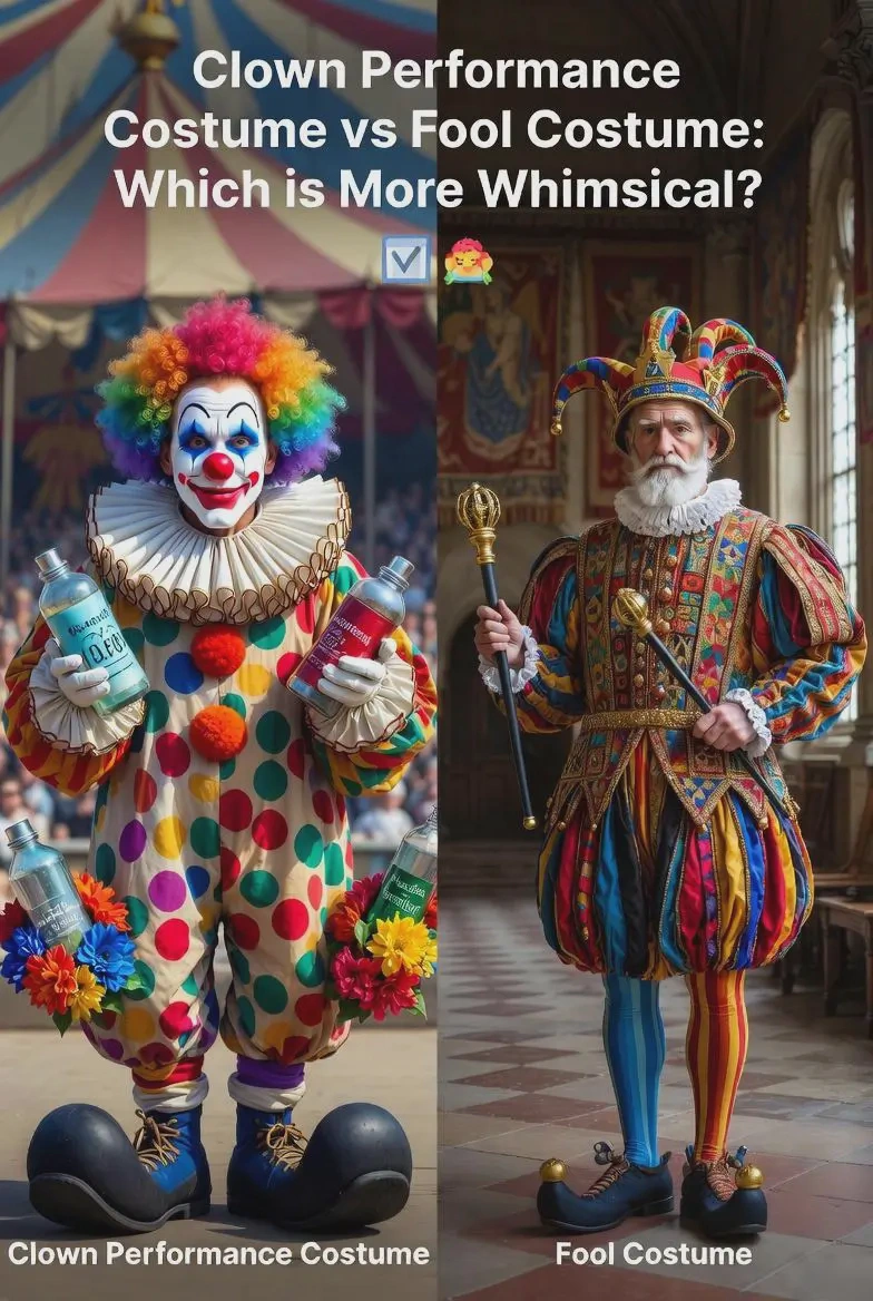 Clown performance costume