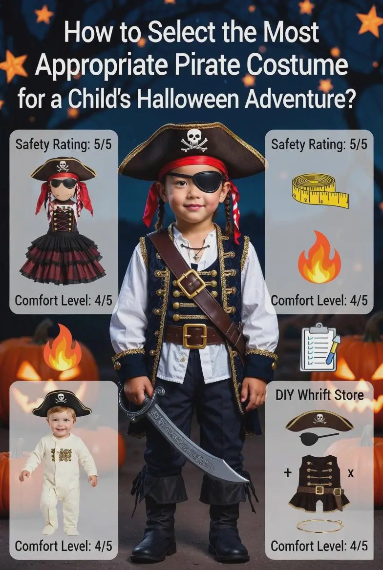 Halloween pirate outfit