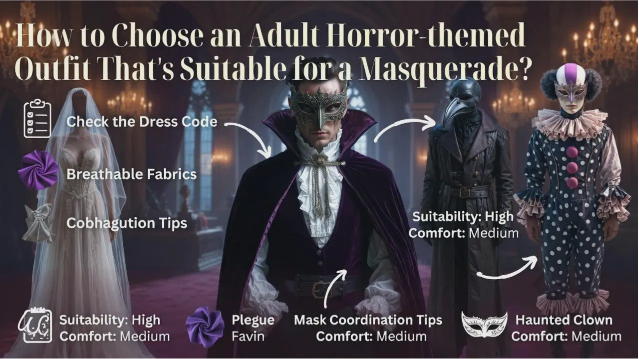 Adult costume selection