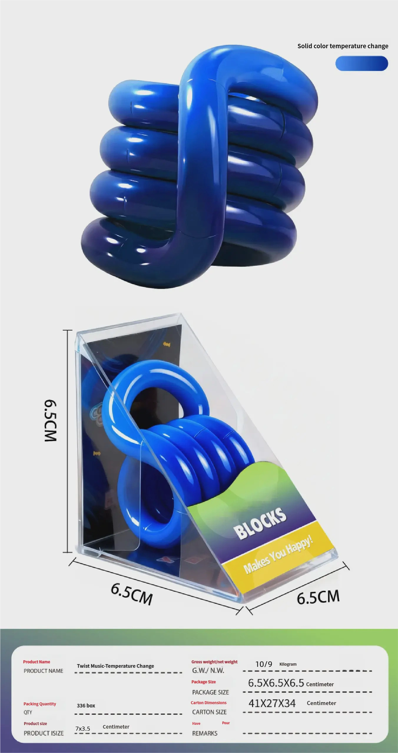 Magic Trister Cube Block Plastic Toy4