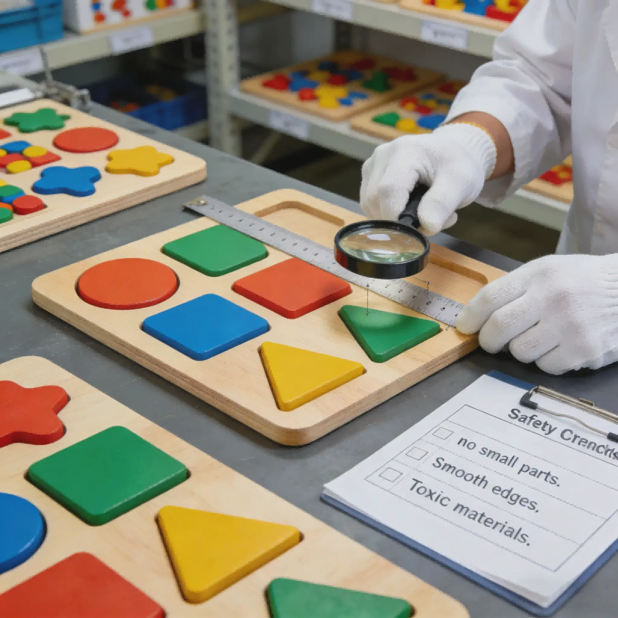 Montessori puzzles for 2 year olds manufacturing quality control