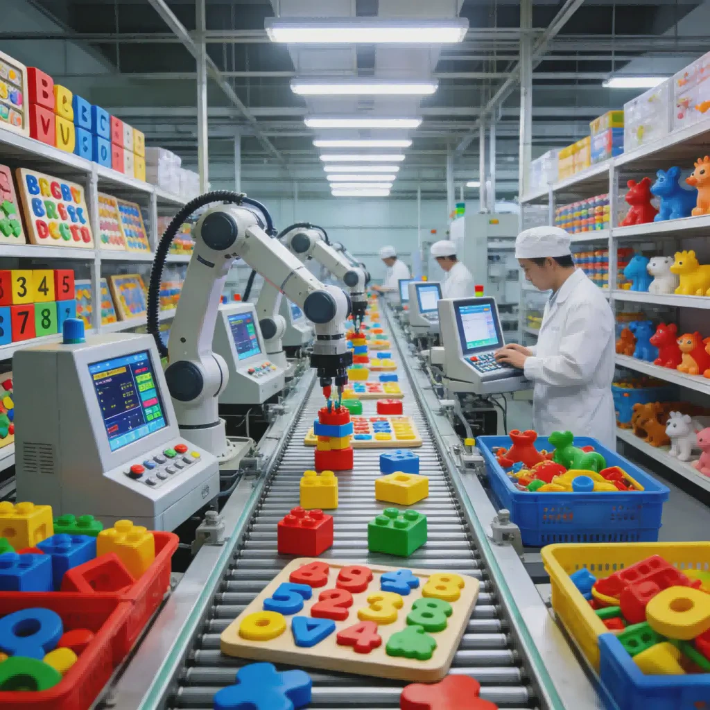 Educational toy production line for preschool learning toys