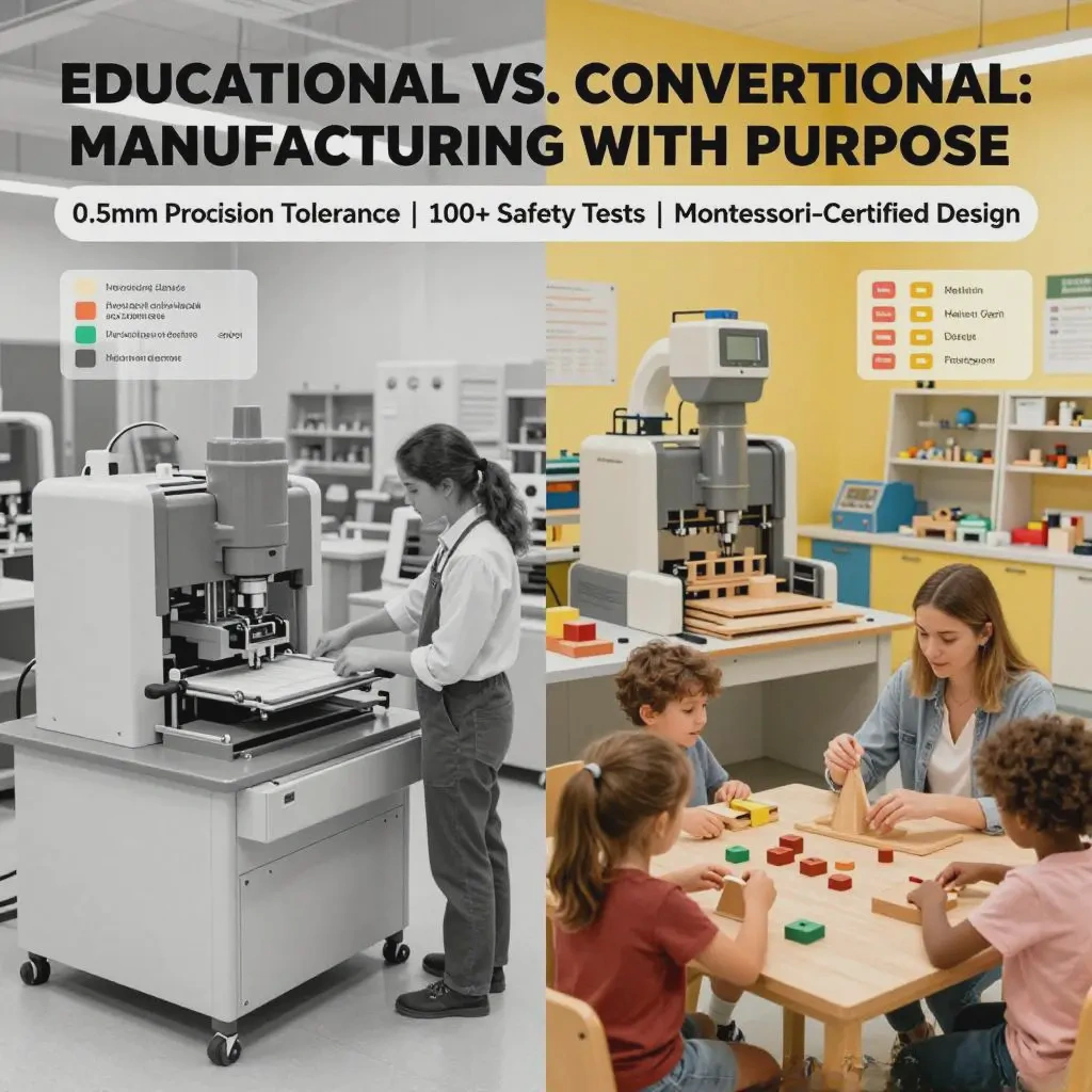 EDUCATIONAL VS. CONVENTIONAL MANUFACTURING WITH PURPOSE(1)