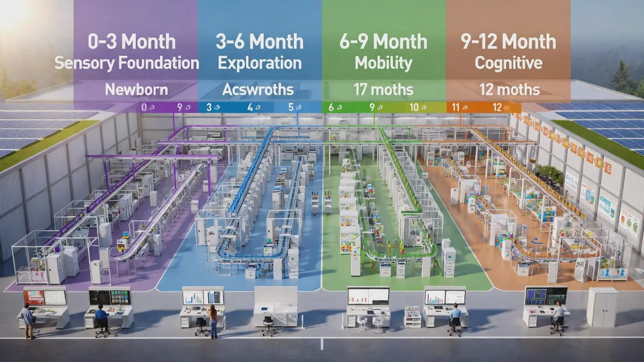Professional Month-by-Month Infant Toy Manufacturing