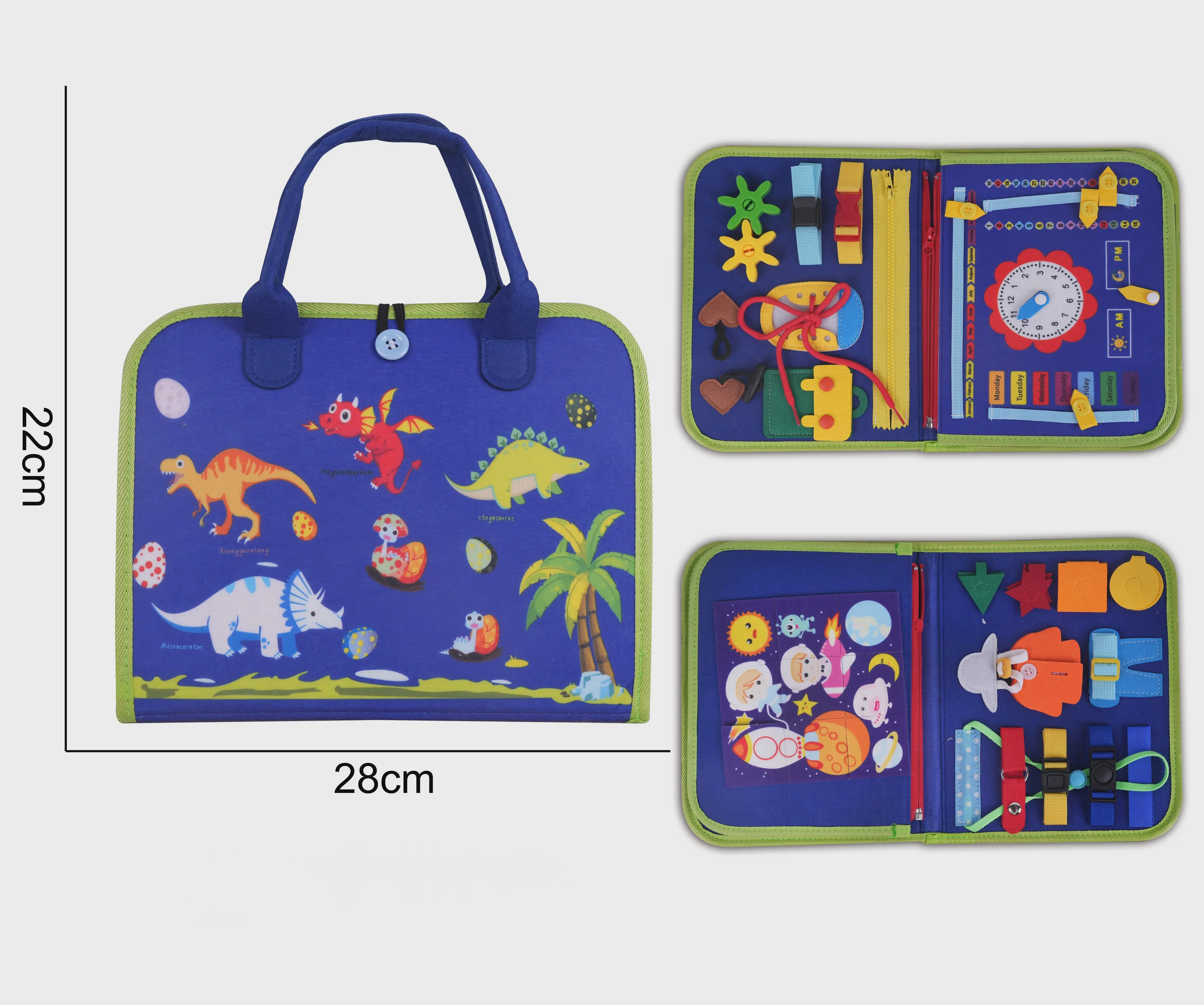 Early Learning Educational Felt Backpack for Children4