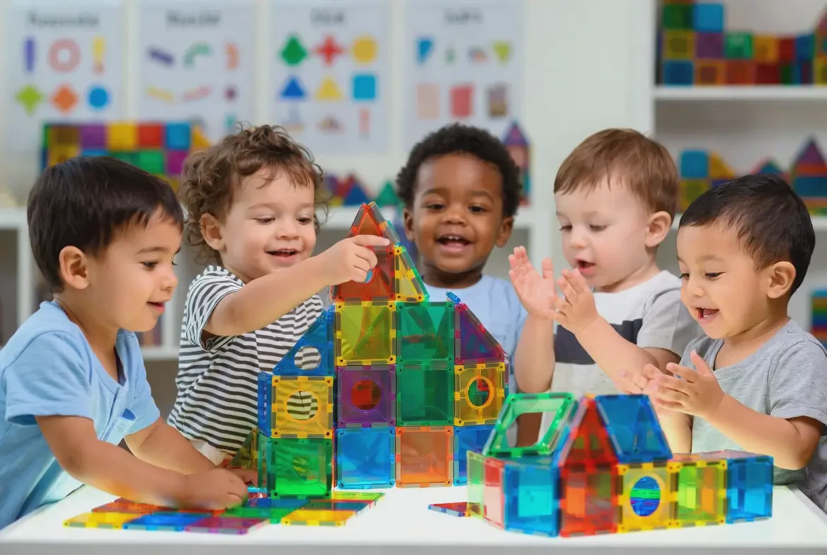 magnetic tiles for toddlers