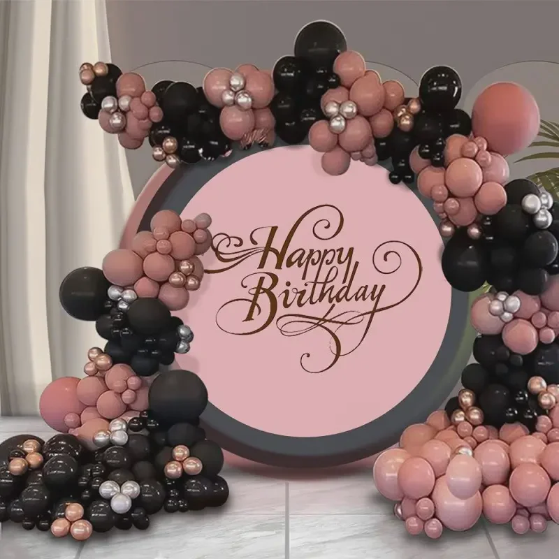 Bridal Room Vintage Pink Balloon Garland Decoration