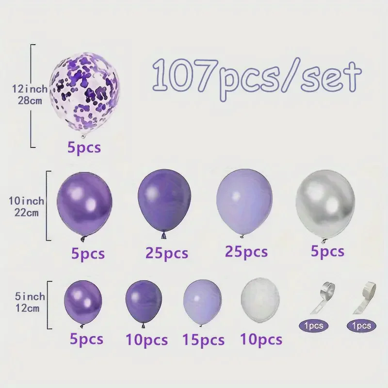 Outdoor Luxury Party Balloon Garland Kit