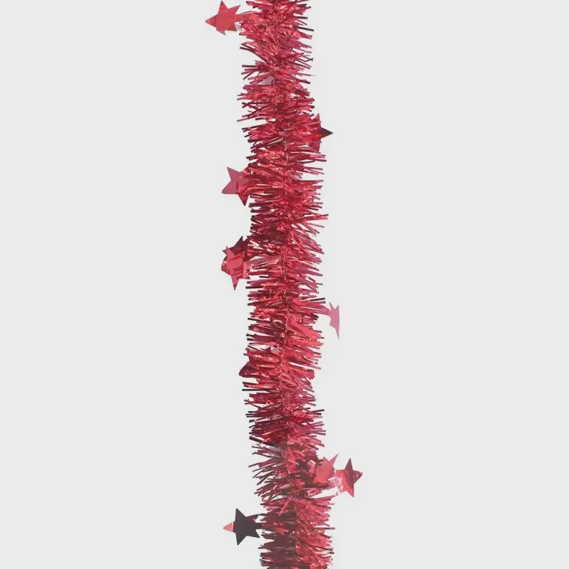 Festive Tinsel Fringe Garland