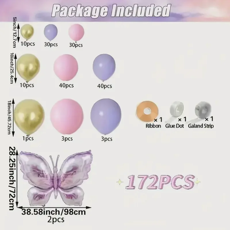 Girl Party Balloon Decoration