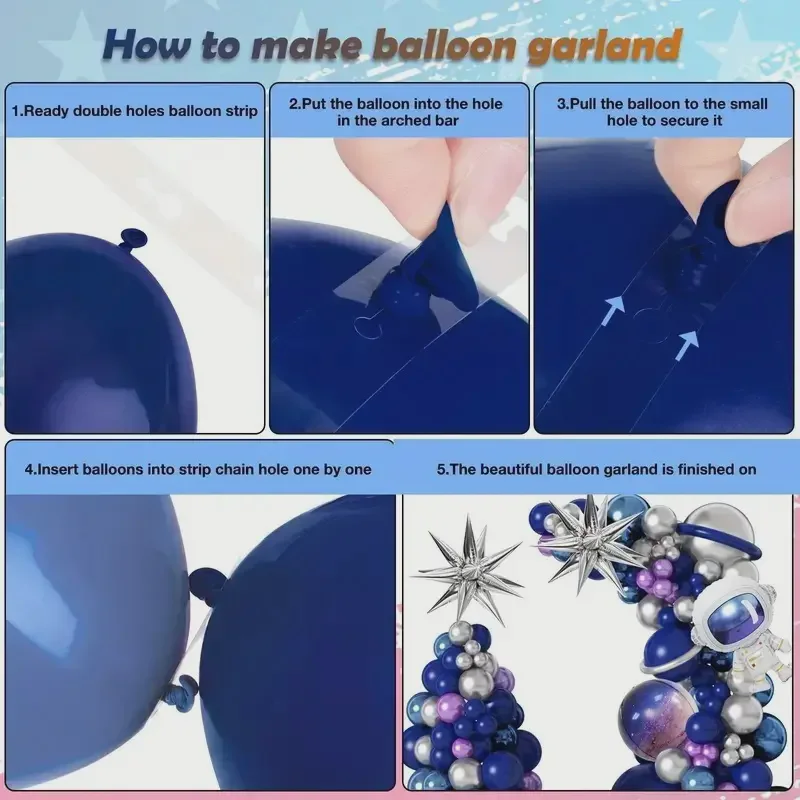 Navy Blue Chrome Balloon Navy Blue Chrome Balloon