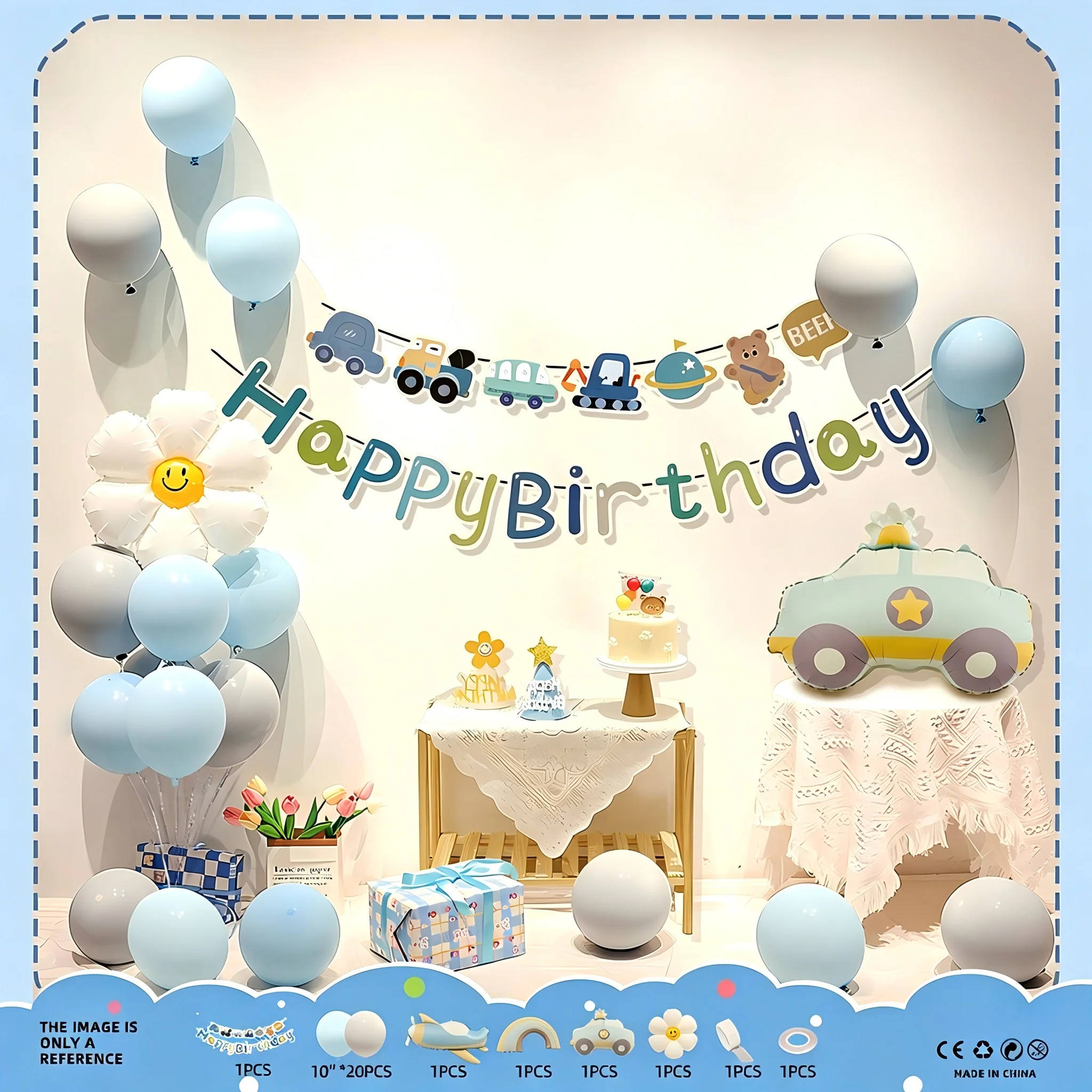 Kids Birthday Scene Decoration1 Kids Birthday Scene Decoration1